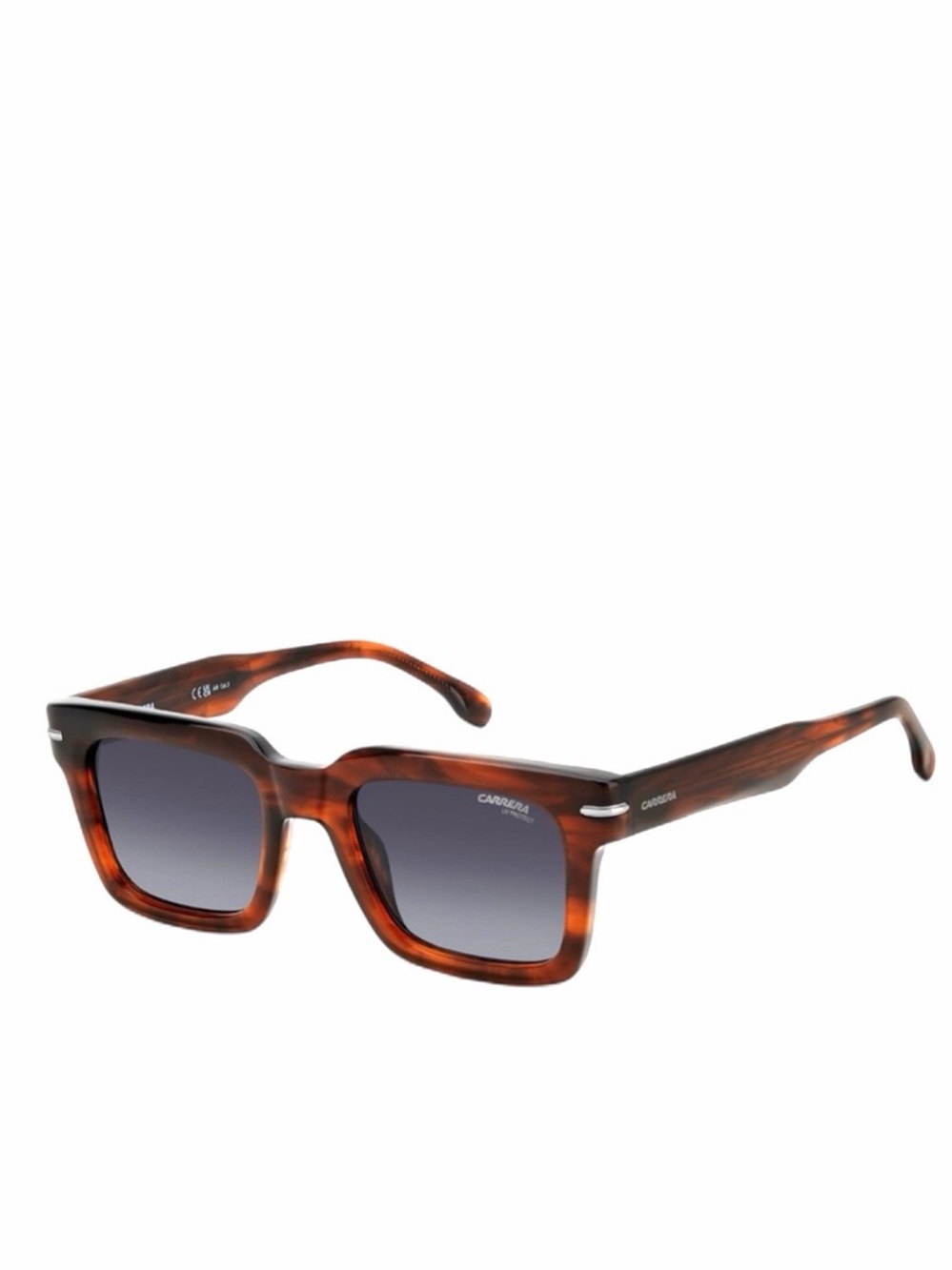 Carrera Tortoise Brown Thick Frame Square Men’s Sunglasses (52-21-150 mm) [NWT]